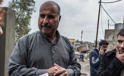 Amnesty International’s Senior Crisis Response Adviser Donatella Rovera investigates an airstrike in Iraq.