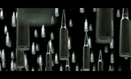 Graphic of bullets