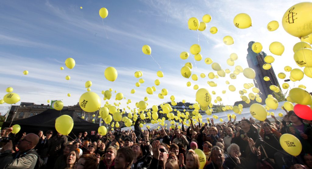 Amnesty balloons