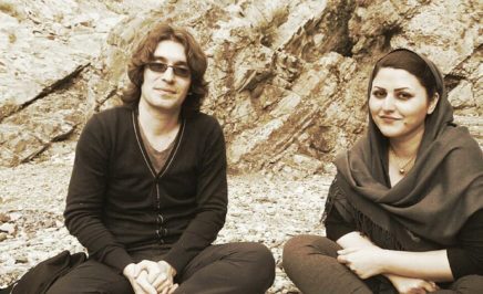 f Golrokh Ebrahimi Iraee and her husband