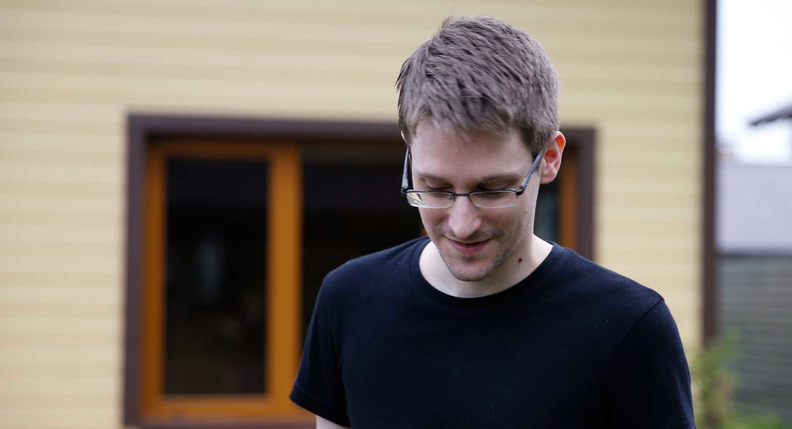 Portrait of Edward Snowden