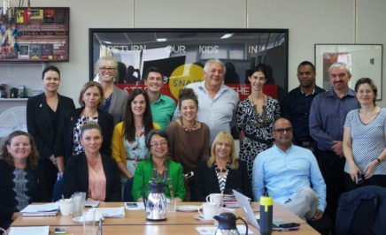SNAICC’s roundtable on the rights of Indigenous children in Melbourne, March 2017, attended by Amnesty’s Rodney Dillon and Julian Cleary. © SNAICC 2017