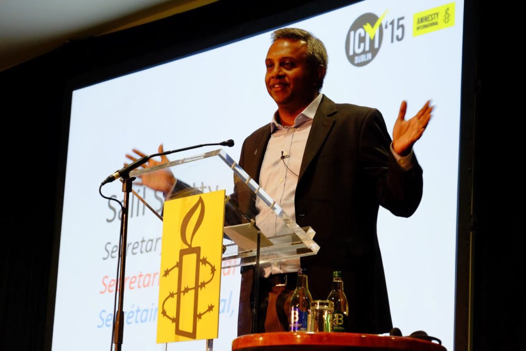 Salil Shetty at the 2015 ICM. © Florian Zeidler