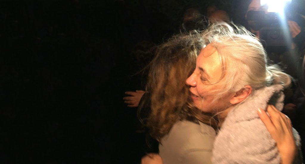 Idil Eser after her release.