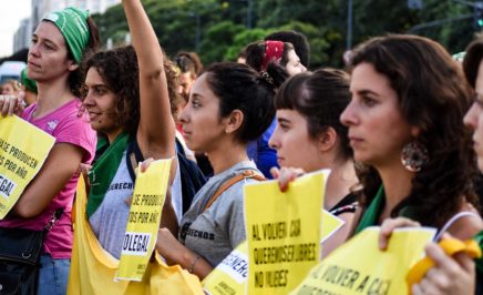 Amnesty International members and supporters celebrate International Women's Day 2017 in Argentina. © Amnistía Internacional Argentina