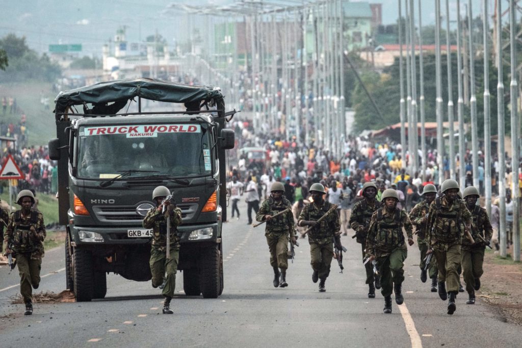 KENYA: Heavily armed police used unlawful force against protesters and bystanders in the western city of Kisumu