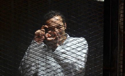 Egyptian photojournalist Mahmoud Abu Zeid, who is popularly known as Shawkan. © Ayman Aref Saad