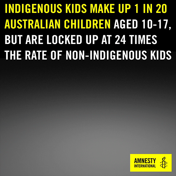 Amnesty International Indigenous children promotional image