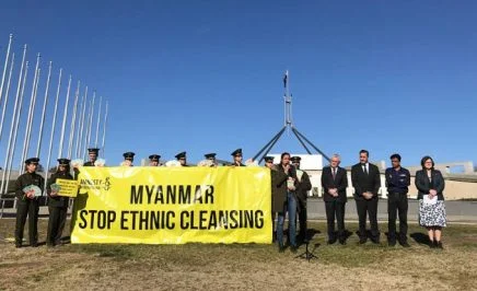 Rohingya Rights campaign launch in Canberra © Amnesty International
