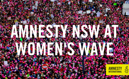 Amnesty NSW Women's Wave