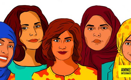 Loujain al-Hathloul, Iman al-Nafjan, Aziza al-Youssef, Samar Badawi and Nassima al-Sada are women human rights defenders who have campaigned for women’s rights to drive and against the guardianship system in Saudi Arabia.