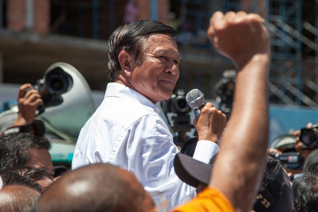 Cambodia’s opposition leader, Kem Sokha