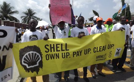 Activists demand Shell own up and pay up