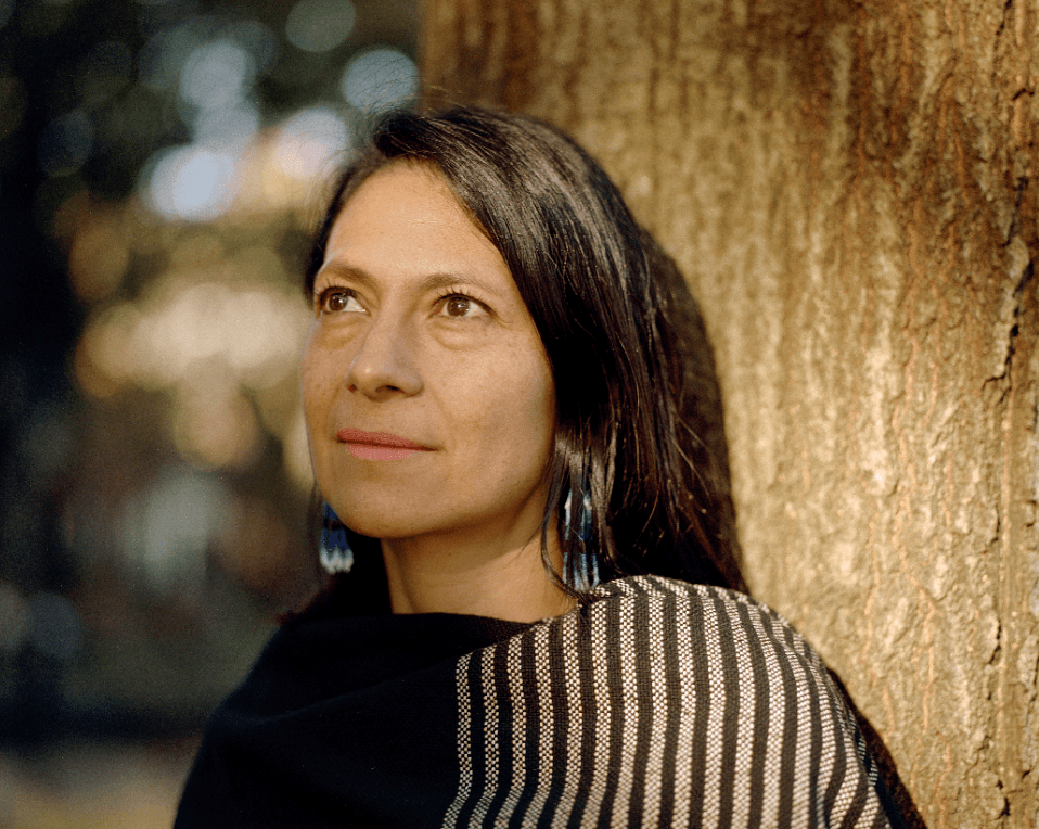 Portrait of Astrid Puentes Riaño, Co-Executive Director of AIDA, at The Peoples' Summit on Climate, Rights and Human Survival, New York, USA, 18 September, 2019.