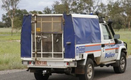 Northern Territory police cage