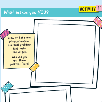 What makes you YOU? Activity 11 (half)