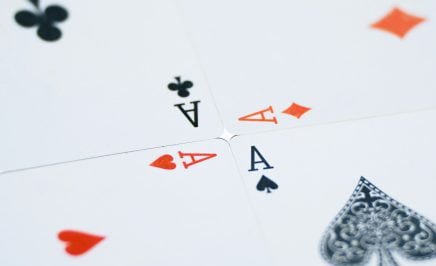 four ace cards