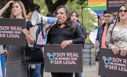 LGBTI+ activists and trans women, Yren and Mariana share marching for LGBTI+ rights in Paraguay