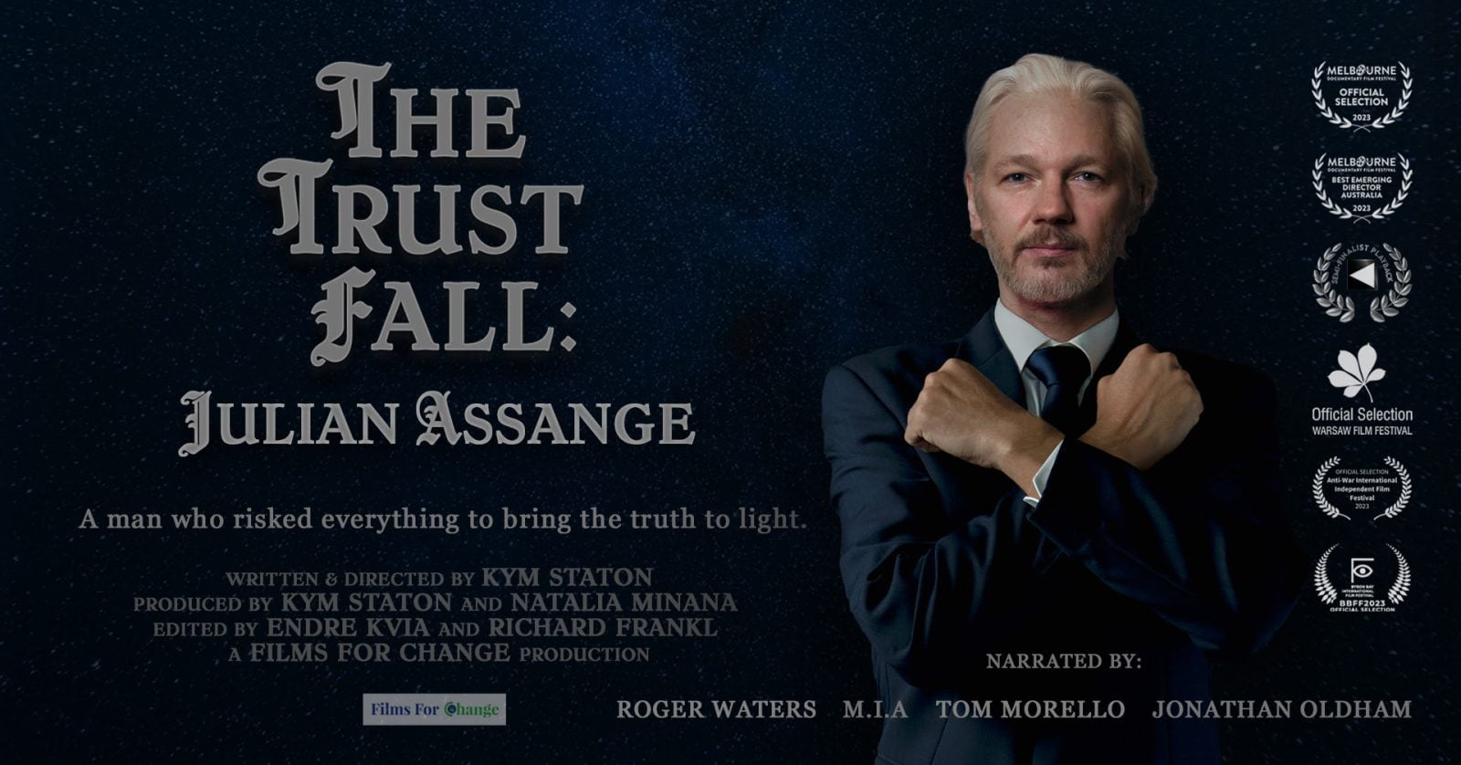 The trust fall - Jullian Assange documentary