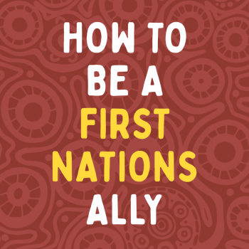 How to be a First Nations Ally guide cover