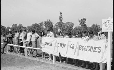 Source: Negatives from the Tribune (Communist Party of Australia newspaper) featuring the Freedom Rides SAFA (Student Action For Aboriginals) Trip 17- 26 February, 1965. Mitchell Library, State Library of New South Wales and Courtesy SEARCH Foundation