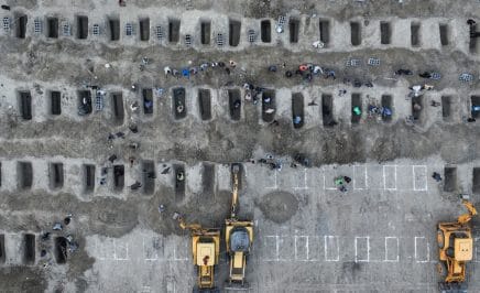 Graves dug for children killed in deadly strike on a school in Minab