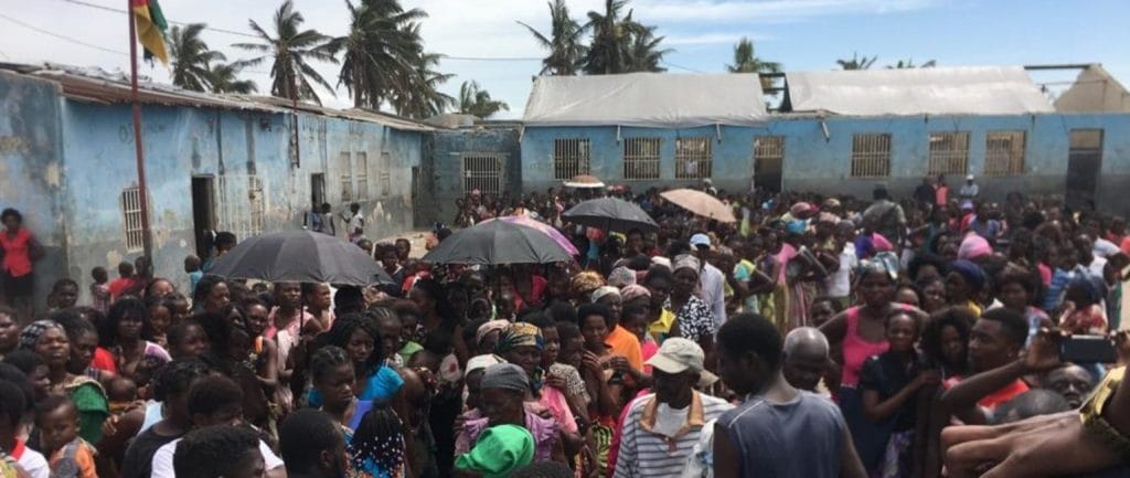 Pictures taken by activists in different communities in Sofala province, Mozambique in the weeks after the cyclone.