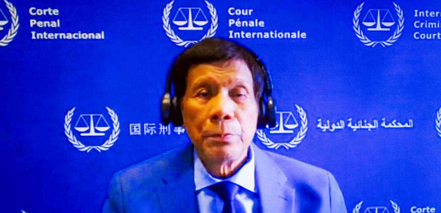 Pictured: former Philippines President Rodrigo Duterte